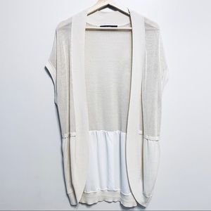 Sita Murt Open Knit Short Sleeve Cardigan